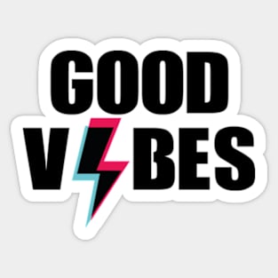 Good vibes Sticker